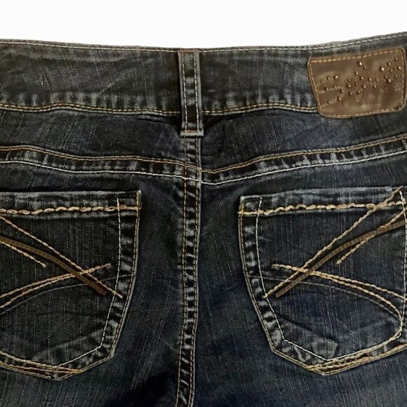 Silver Jeans Suki Bootcut Fringed Cuff Jeans Size 27 - Picture 7 of 13